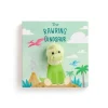 Shop All|Demdaco Finger Puppet Book - The Rawring Dinosaur - cutbabycare.com | baby boutique & care hub