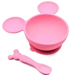 Shop All|Disney Baby Minnie Mouse Feeding Set, Pink - cutbabycare.com | baby boutique & care hub