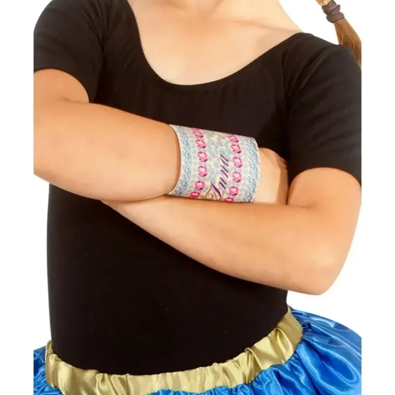 Shop All|Disney Frozen Anna Fabric Wrist Band Kids/Children 3+ Glitter Arm Cuff Costume - cutbabycare.com | baby boutique & care hub