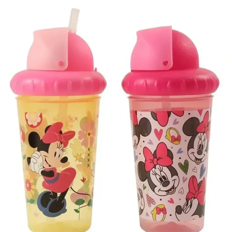 Shop All|Disney Minnie Mouse 2-Pack Pop Up Straw Infants Sippy Cup - cutbabycare.com | baby boutique & care hub