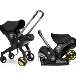 Car Seats|Doona - Infant Car Seat With Base & Stroller, Nitro Black - cutbabycare.com | baby boutique & care hub