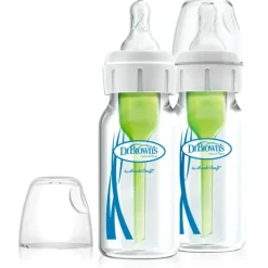 Shop All|Dr Browns 120 ML Feeding Bottle 1 Teat Glass 2 Pack - cutbabycare.com | baby boutique & care hub