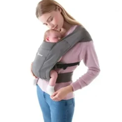 Health Safety|Ergobaby Embrace Cozy Newborn Baby Carrier | Heather Grey - cutbabycare.com | baby boutique & care hub
