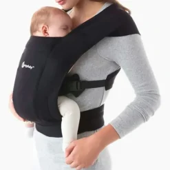 Health Safety|Ergobaby Embrace Cozy Newborn Baby Carrier | Pure Black - cutbabycare.com | baby boutique & care hub