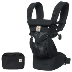 Health Safety|Ergobaby Omni 360 All Position Baby Carrier Cool Air Mesh - Onyx Black - cutbabycare.com | baby boutique & care hub