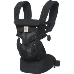 Health Safety|Ergobaby OMNI 360 Cool Air Mesh Baby Carrier-Onyx Black - cutbabycare.com | baby boutique & care hub