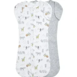 Shop All|Essentials Savannah Spots Newborn Snug Swaddle 0-3 months 2pk - cutbabycare.com | baby boutique & care hub