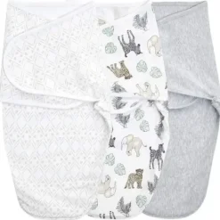 Stroller|Essentials wrap swaddle 3pack - Toile 4-6 months - cutbabycare.com | baby boutique & care hub