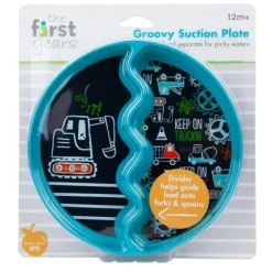 Shop All|First Years Tfy Suction Plate Blue - cutbabycare.com | baby boutique & care hub