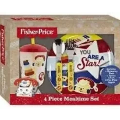 Shop All|Fisher Price 4 Piece Mealtime Set - cutbabycare.com | baby boutique & care hub