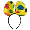 Shop All|Forum Novelties Clown Polka Dot Adult Bow Headband Shiny Satin Party Costume - cutbabycare.com | baby boutique & care hub