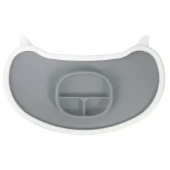 Shop All|Fresco Chrome Mat and Bowl Set FROST GREY - cutbabycare.com | baby boutique & care hub