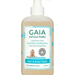 Bath Potty|Gaia Bath and Body Wash for baby - 500ml with Free Pump - cutbabycare.com | baby boutique & care hub