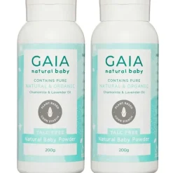 Shop All|Gaia 400g Natural/Pure/Organic Baby Powder Vegan Friendly/Talc Free Cornstarch - cutbabycare.com | baby boutique & care hub