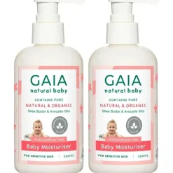 Shop All|Gaia 500ml Pure/Natural/Organic Moisturiser Baby/Kids/Toddlers Vegan Friendly - cutbabycare.com | baby boutique & care hub