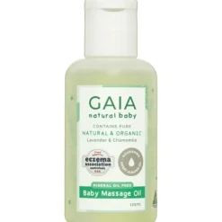 Bath Potty|Gaia Natural Baby Massage Oil 125mL - cutbabycare.com | baby boutique & care hub