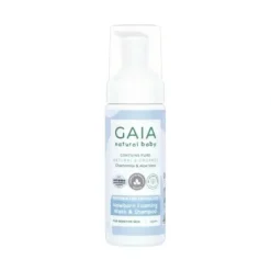 Shop All|Gaia Natural Baby Newborn Foaming Wash & Shampoo 150ml - cutbabycare.com | baby boutique & care hub