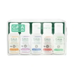 Bath Potty|Gaia Natural Baby Starter Kit 5 x 50mL - cutbabycare.com | baby boutique & care hub