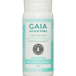 Bath Potty|Gaia Talc Free Natural Baby Powder 100g - cutbabycare.com | baby boutique & care hub