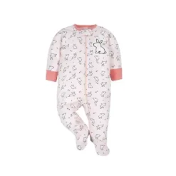 Shop All|Gerber Footed Sleep N Play Baby Girl, Bunny 3-6M - cutbabycare.com | baby boutique & care hub