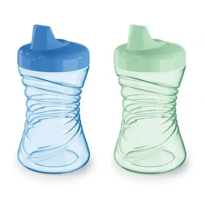 Shop All|Gerber Graduates Fun Grips Spill-Proof Cups 2-Pack, 10 oz. Colors May Vary - cutbabycare.com | baby boutique & care hub