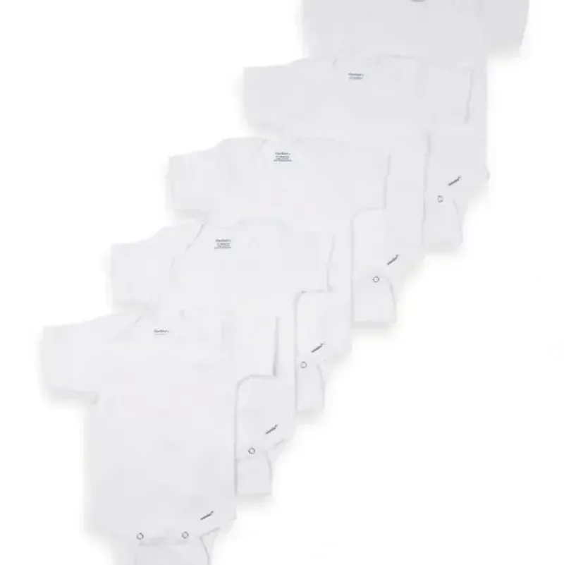 Shop All|Gerber ONESIES Brand 5-Pack Short-Sleeve Bodysuits - cutbabycare.com | baby boutique & care hub
