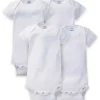 Shop All|Gerber Onesies 4-Pack Short Sleeve Bodysuits, White - cutbabycare.com | baby boutique & care hub