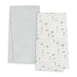 Shop All|Gerber Organic Flannel Blanket, Grey Clouds - cutbabycare.com | baby boutique & care hub