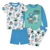 Shop All|Gerber Toddler/Baby Boys 4-Piece Monster Pajama Set - cutbabycare.com | baby boutique & care hub
