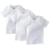 Shop All|Gerber White Slip On Shirt, 3-Pack - cutbabycare.com | baby boutique & care hub