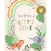 Shop All|Gina B Designs - Zoo Themed New Baby Greeting Card, Welcome Little One - cutbabycare.com | baby boutique & care hub