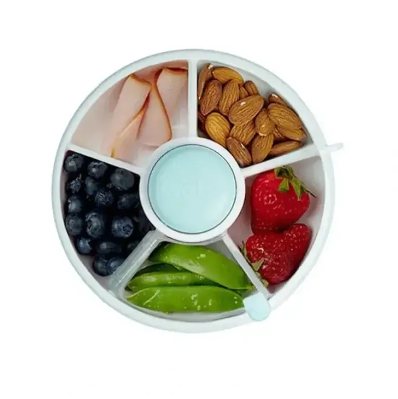 Shop All|GoBe - Kids Original Snack Spinner Bundle with Hand Strap and Sticker Sheet, Blue - cutbabycare.com | baby boutique & care hub