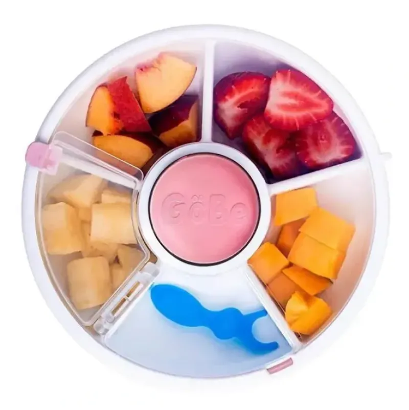 Shop All|GoBe - Snack Spinner, Coral Pink - cutbabycare.com | baby boutique & care hub