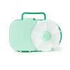 Shop All|Gobe Kids - 2 In 1 Lunchbox With Small Spinner Flip, Sage Green - cutbabycare.com | baby boutique & care hub