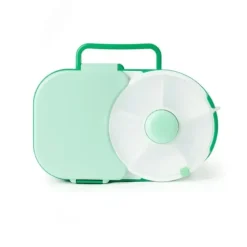 Shop All|Gobe Kids - 2 In 1 Lunchbox With Small Spinner Flip, Sage Green - cutbabycare.com | baby boutique & care hub