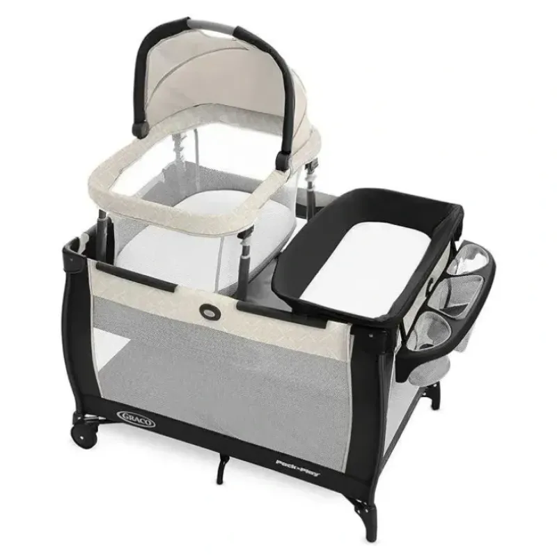 Shop All|Graco - Pack 'n Play Day2Dream Travel Bassinet Playard Features Portable Bassinet Diaper Changer - cutbabycare.com | baby boutique & care hub