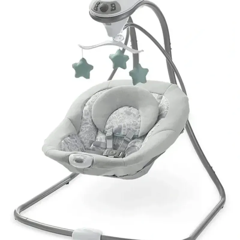 Shop All|Graco - Simple Sway Swing, Ivy - cutbabycare.com | baby boutique & care hub