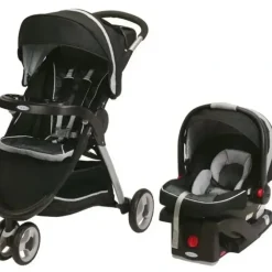 Car Seats|Graco FastAction Fold Sport Stroller Click Connect Travel System - Gotham - cutbabycare.com | baby boutique & care hub
