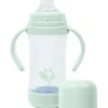 Health Safety|Green Sprouts - 5 Oz Glass & Sprout Ware Sip & Straw, Light Sage - cutbabycare.com | baby boutique & care hub