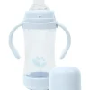 Health Safety|Green Sprouts - 5 Oz Glass & Sprout Ware Sip & Straw, Light Blueberry - cutbabycare.com | baby boutique & care hub