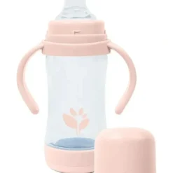 Health Safety|Green Sprouts - 5 Oz Glass & Sprout Ware Sip & Straw, Light Grapefruit - cutbabycare.com | baby boutique & care hub