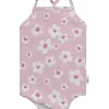 Health Safety|Green Sprouts - Baby Girl's Easy-Change Eco Swimsuit, Large Blossoms - cutbabycare.com | baby boutique & care hub