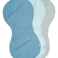 Shop All|Green Sprouts - 3Pk Organic Cotton Muslin Burp Cloths, Blueberry - cutbabycare.com | baby boutique & care hub