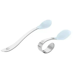 Health Safety|Green Sprouts - 2Pk Silicone and Stainless Steel Training Spoons, Light Spice - cutbabycare.com | baby boutique & care hub