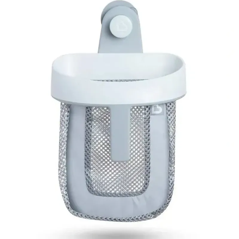 Bath Potty|Hanging Bath Toy Storage , Grey , by Munchkin - cutbabycare.com | baby boutique & care hub
