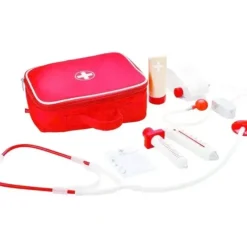 Health Safety|Hape - Doctor on Call Wooden Toddler Role Play - cutbabycare.com | baby boutique & care hub