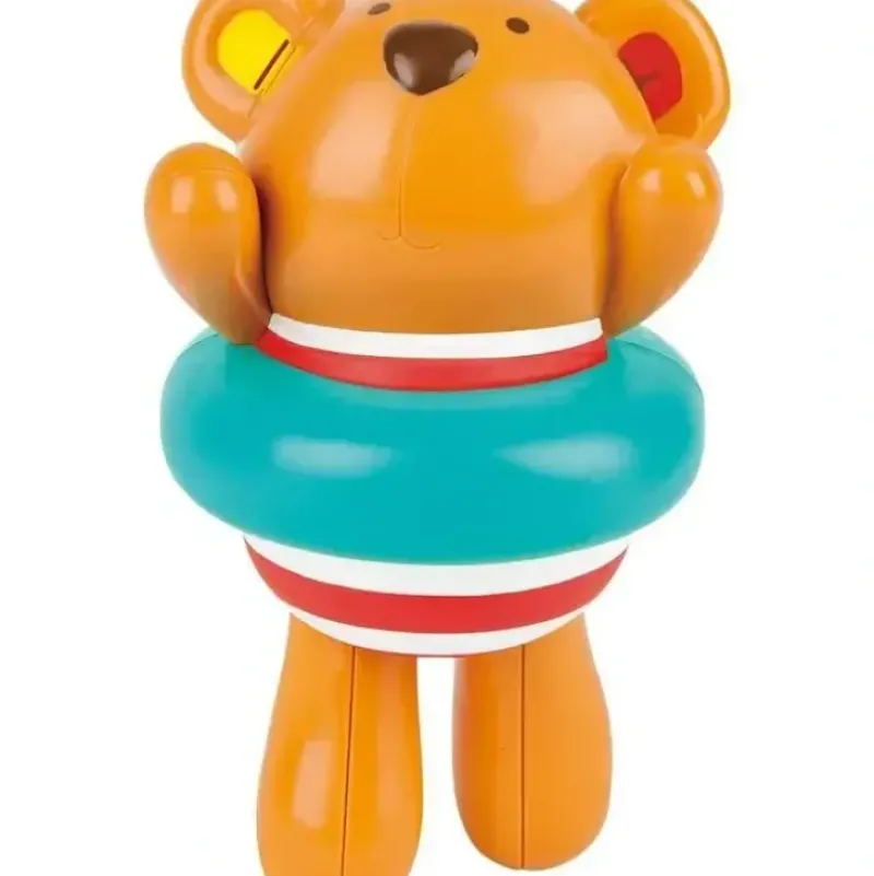 Bath Potty|Hape - Kids Little Splashers Swimmer Teddy Wind-Up Bath Toy - cutbabycare.com | baby boutique & care hub