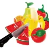 Health Safety|Hape - Wooden Healthy Cutting Play Fruits with Play Knife - cutbabycare.com | baby boutique & care hub