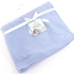 Stroller|Happy Kids Receiving Blanket, Blue - cutbabycare.com | baby boutique & care hub