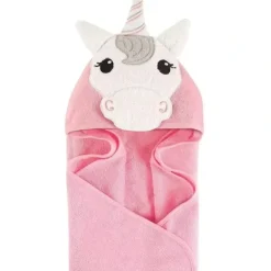 Bath Potty|Hudson Baby Animal Hooded Towel, Unicorn - cutbabycare.com | baby boutique & care hub